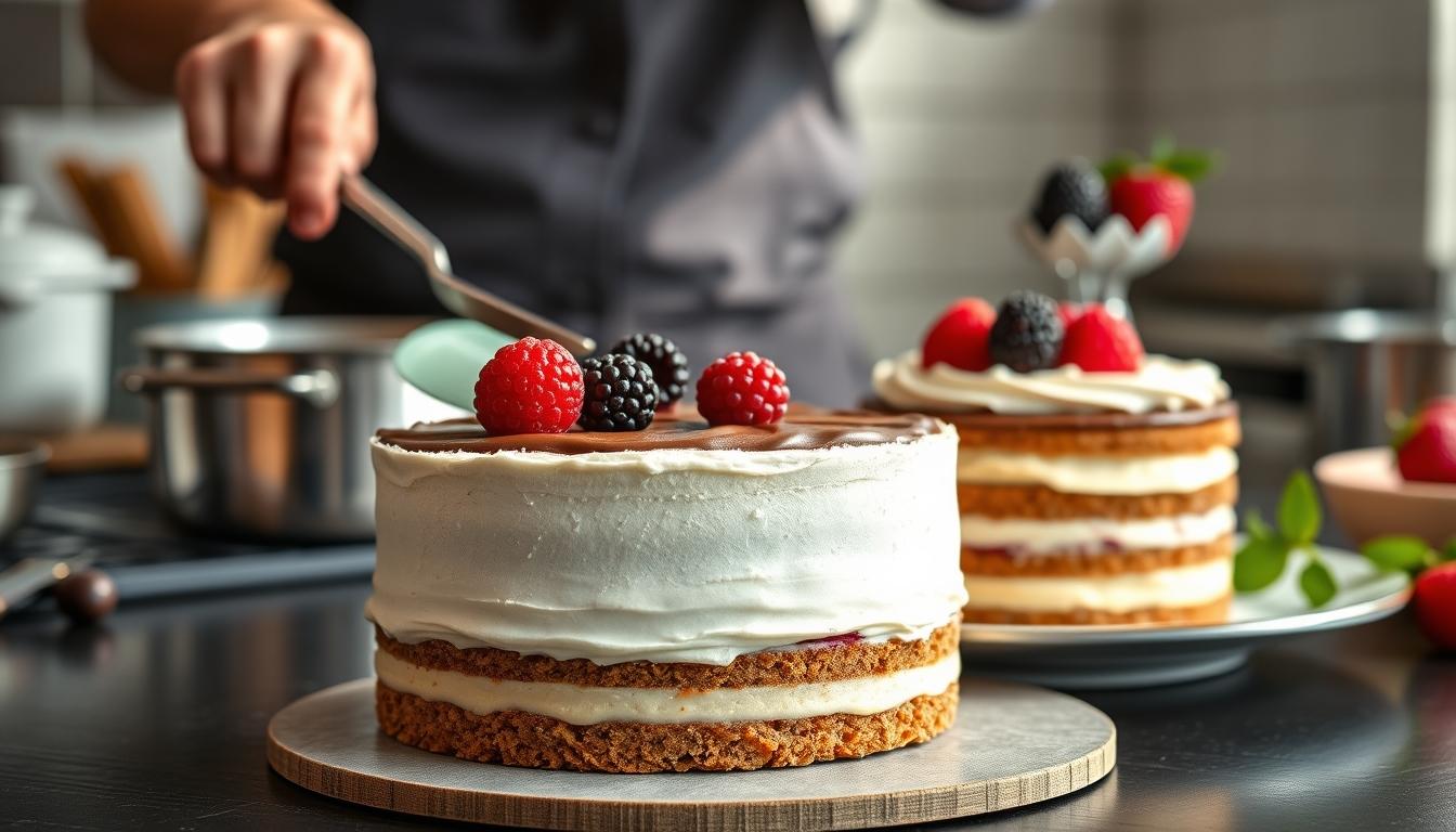 Home cook preparing ingredients in the kitchen